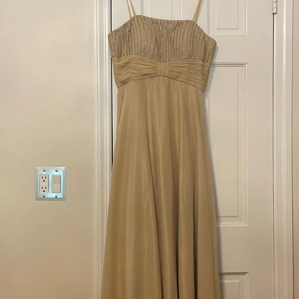 Beautiful "cachet" formal/bridesmaid Gown - Picture 1 of 3